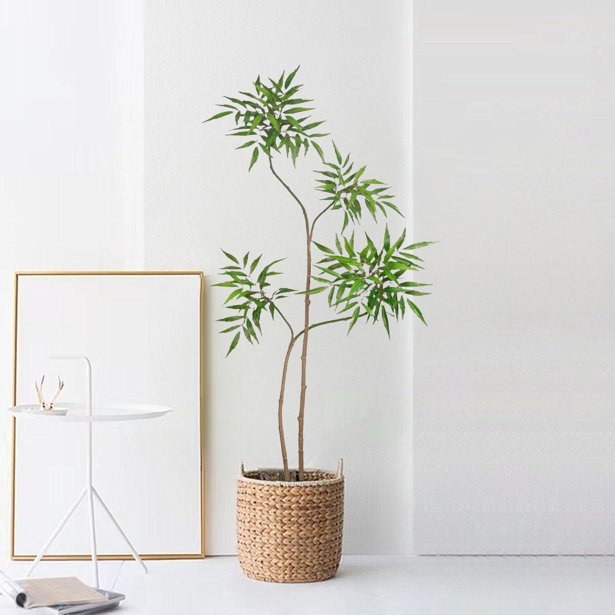 Tanaman palsu plastik dekorasi - Ficus Lyrata Tree ulasan dan harga