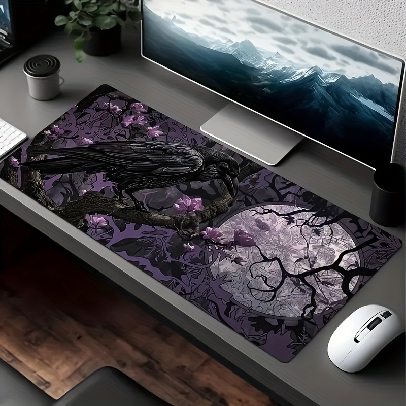 Alas Mouse Gothic Raven Moonli - Tradescantia Purple ulasan dan harga