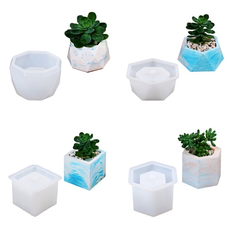 Pot bunga silikon sukulen ceta - Echeveria Succulent ulasan dan harga